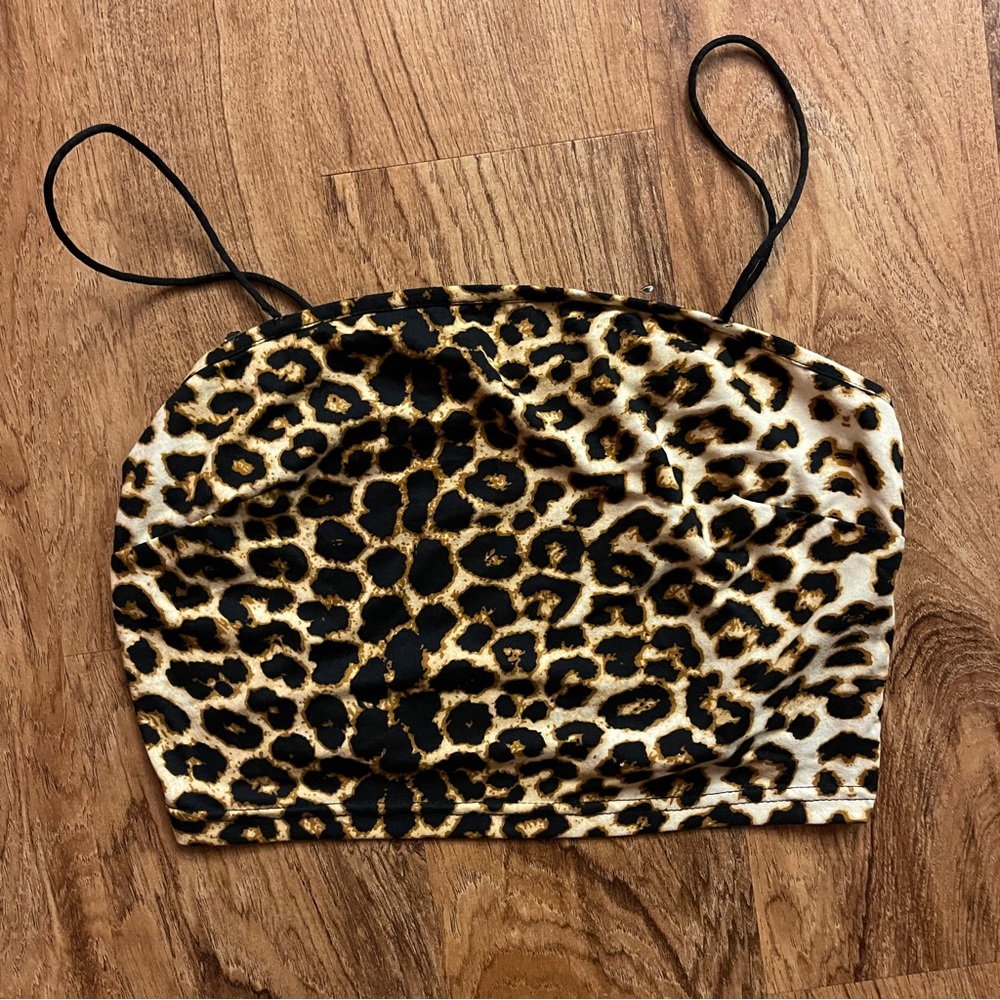 Leopard Crop Tank